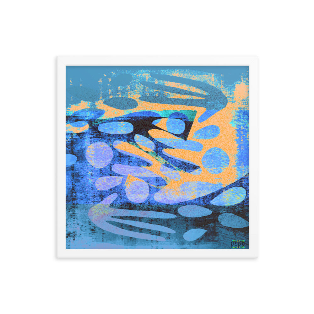 Penny Wolf Art and Design Framed poster