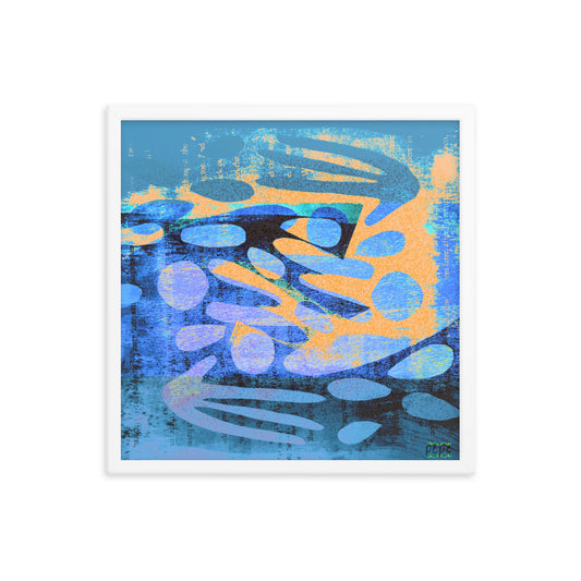Penny Wolf Art and Design Framed poster